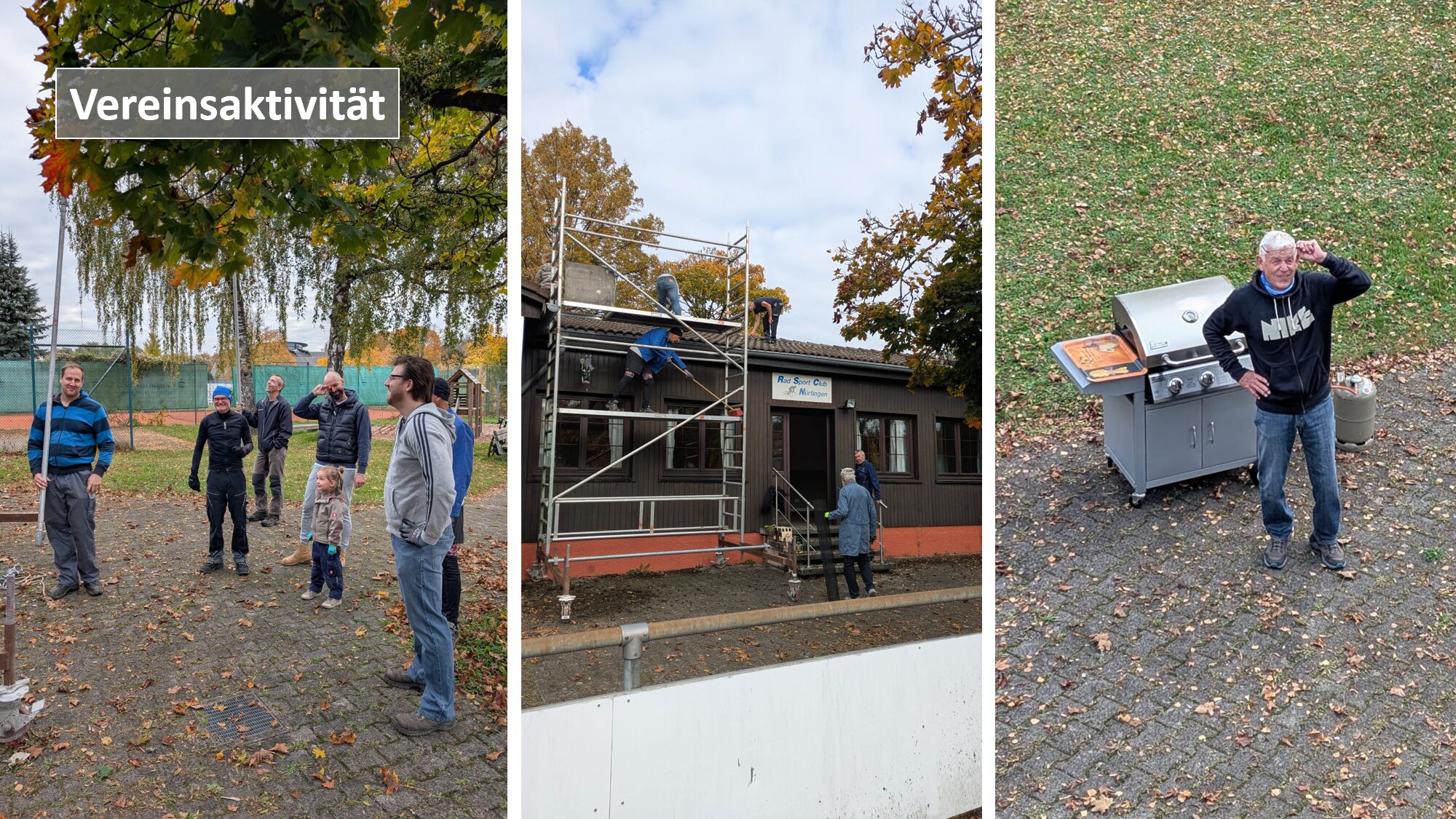 Saisonabschluss 2025 nach Schwaben Art: Erscht schaffa, dann gibt’s au a Rote 😊